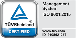 TÜV ISO 9001:2015