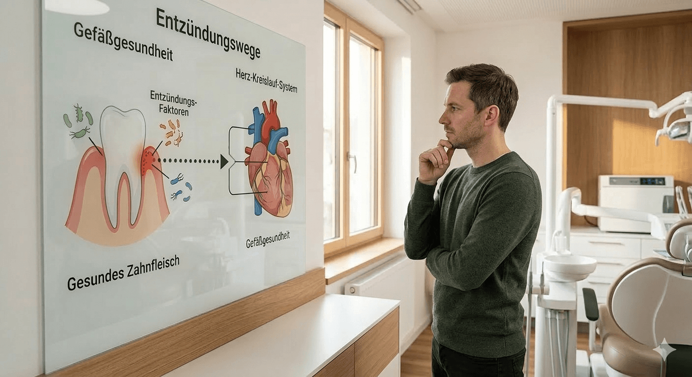Mundbakterien und Herzgesundheit