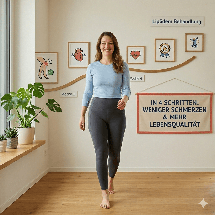 Lipödem Behandlung in 4 Schritten