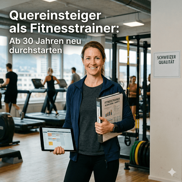 Quereinsteiger als Fitnesstrainer Ab 30 Jahren neu durchstarten