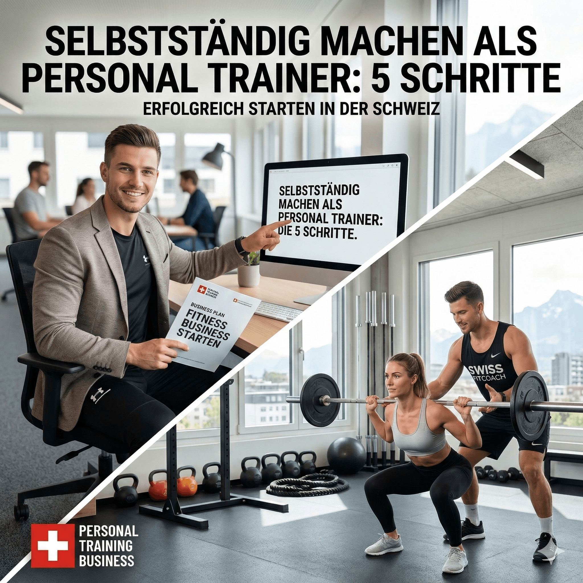 Selbstständig machen als Personal Trainer in der Schweiz