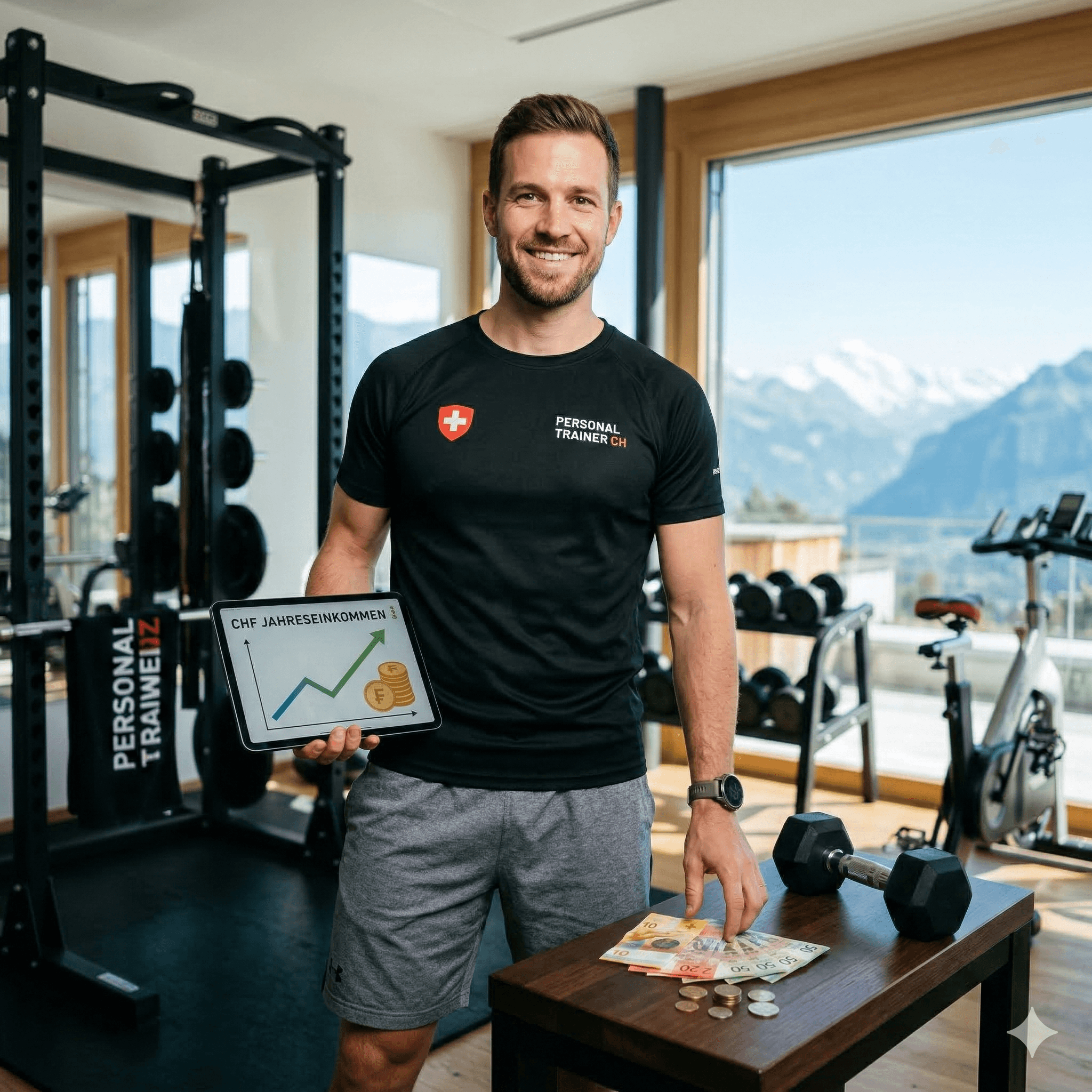 Was verdient ein Personal Trainer in der Schweiz
