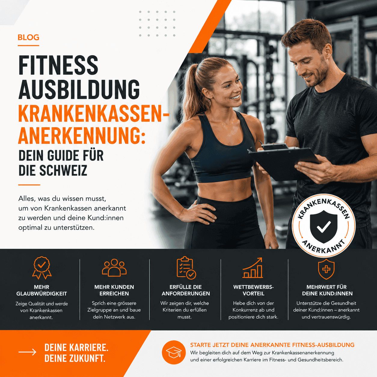 Fitness Ausbildung Krankenkassenanerkennung Dein Guide für die Schweiz